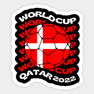 Denmark Football Sticker